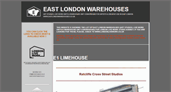 Desktop Screenshot of eastlondonwarehouses.co.uk